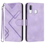 Custodia portafoglio in pelle per Samsung Galaxy A40