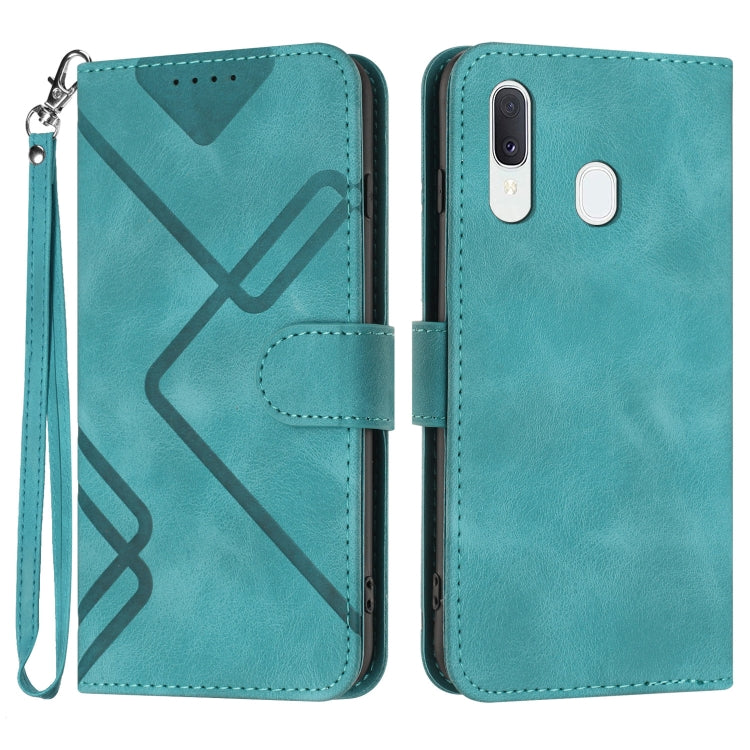 Custodia portafoglio in pelle per Samsung Galaxy A40