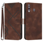 Custodia portafoglio in pelle per Samsung Galaxy A20s