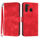 Custodia portafoglio in pelle per Samsung Galaxy A11