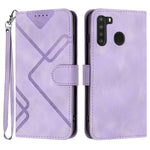 Custodia portafoglio in pelle per Samsung Galaxy A11