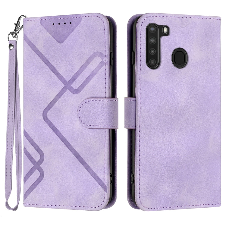 Custodia portafoglio in pelle per Samsung Galaxy A11