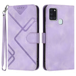 Custodia portafoglio in pelle per Samsung Galaxy A21s
