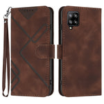 Custodia portafoglio in pelle per Samsung Galaxy A41