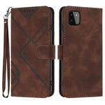 Custodia portafoglio in pelle per Samsung Galaxy A41
