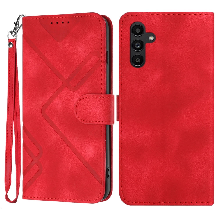 Custodia portafoglio in pelle per Samsung Galaxy A55 5G
