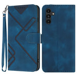 Custodia portafoglio in pelle per Samsung Galaxy A55 5G