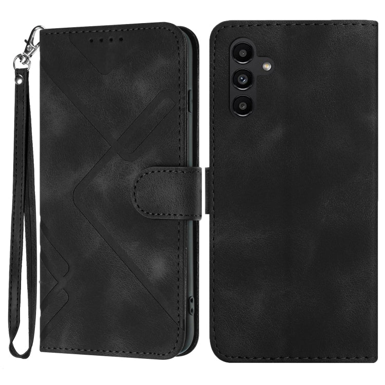 Custodia portafoglio in pelle per Samsung Galaxy A55 5G