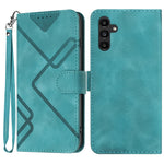 Custodia portafoglio in pelle per Samsung Galaxy A55 5G
