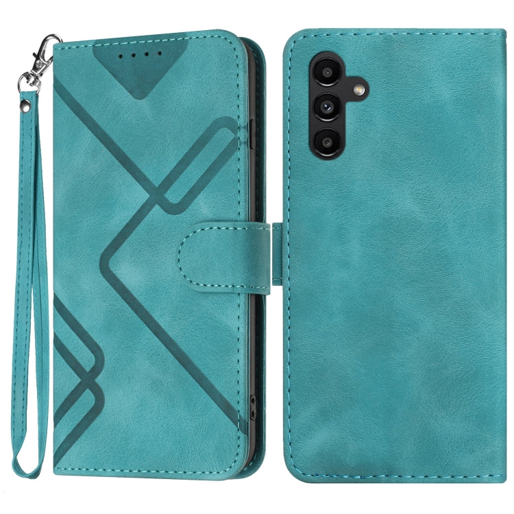 Custodia portafoglio in pelle per Samsung Galaxy A55 5G