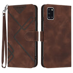 Custodia portafoglio in pelle per Samsung Galaxy A21s