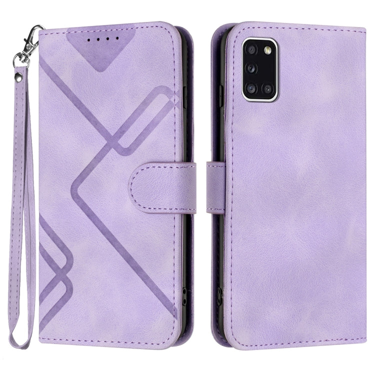 Custodia portafoglio in pelle per Samsung Galaxy A21s
