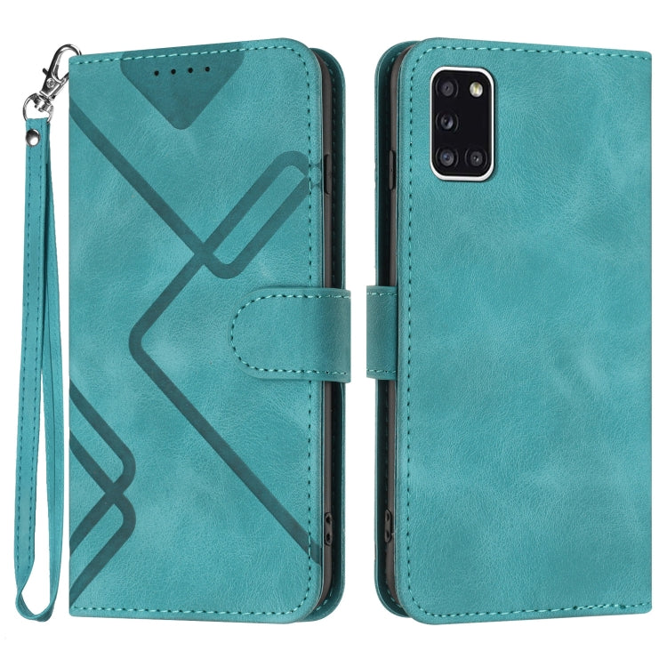 Custodia portafoglio in pelle per Samsung Galaxy A21s