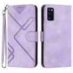 Custodia portafoglio in pelle per Samsung Galaxy A41