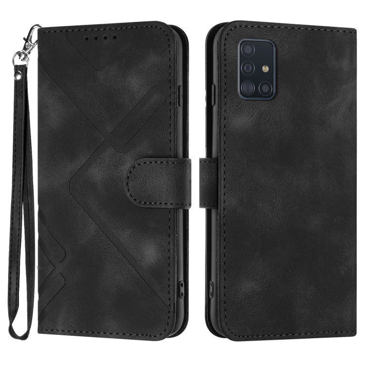 Custodia portafoglio in pelle per Samsung Galaxy
