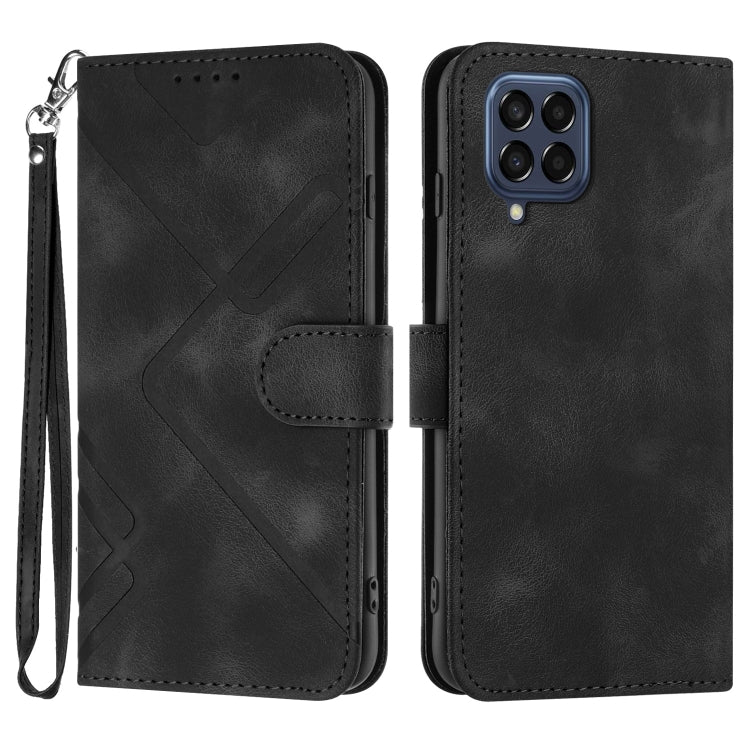 Custodia portafoglio in pelle per Samsung Galaxy M33 5G