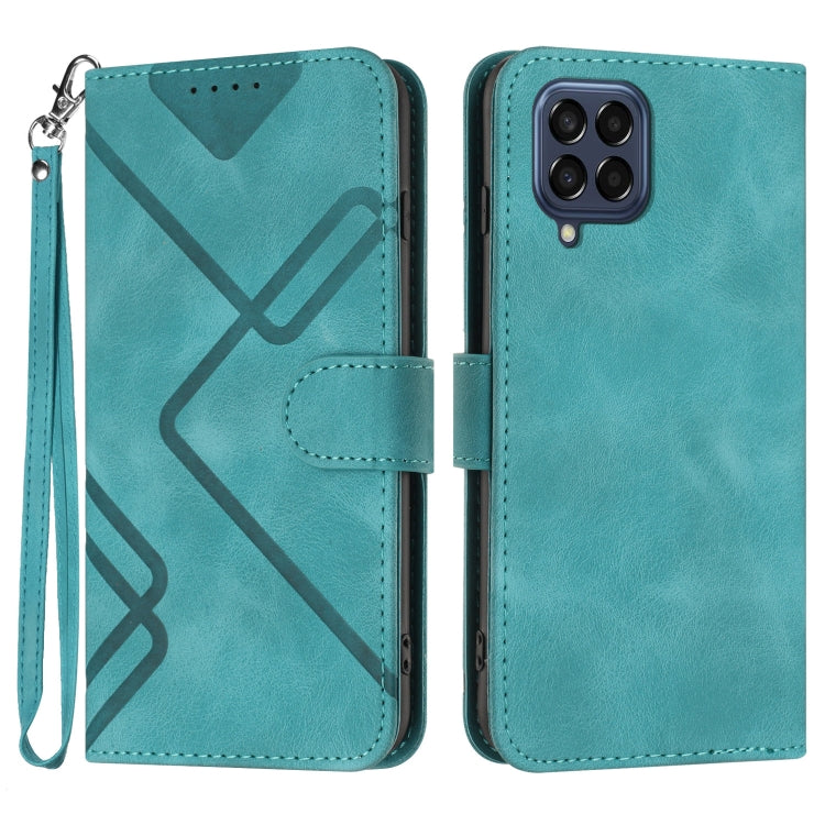Custodia portafoglio in pelle per Samsung Galaxy M33 5G