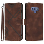 Custodia portafoglio in pelle per Samsung Galaxy S10+