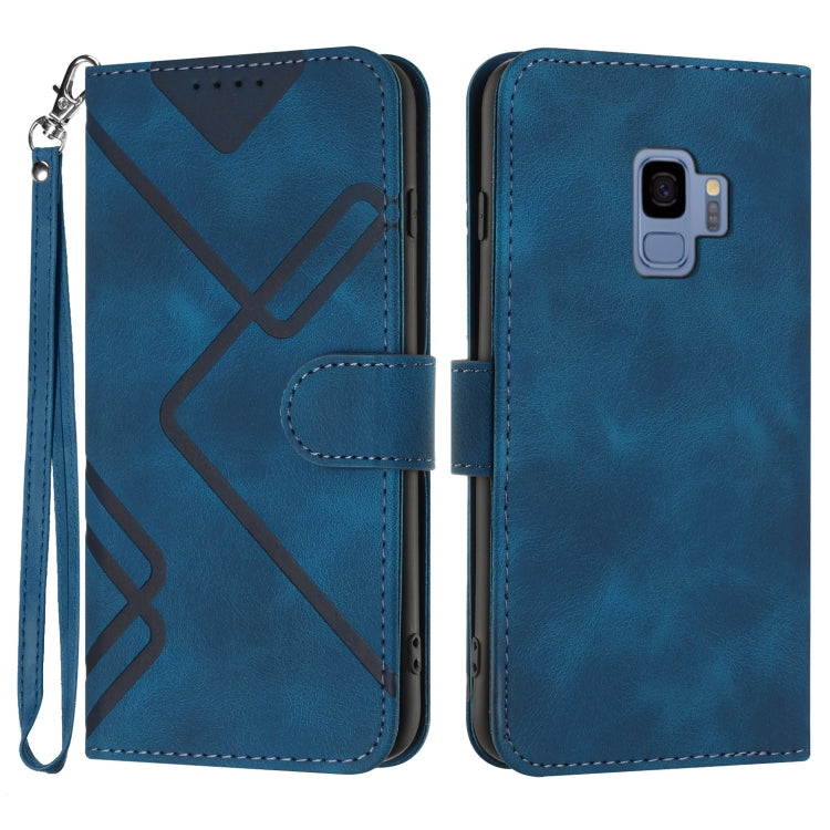 Custodia portafoglio in pelle PU per Samsung Galaxy S9+