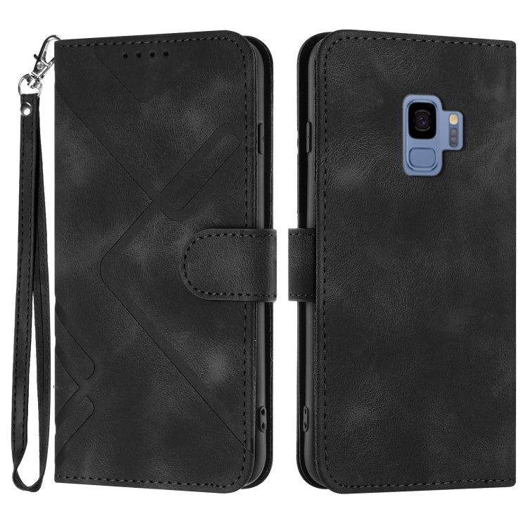 Custodia portafoglio in pelle PU per Samsung Galaxy S9+