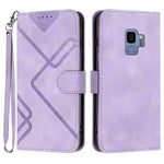 Custodia portafoglio in pelle PU per Samsung Galaxy S9+