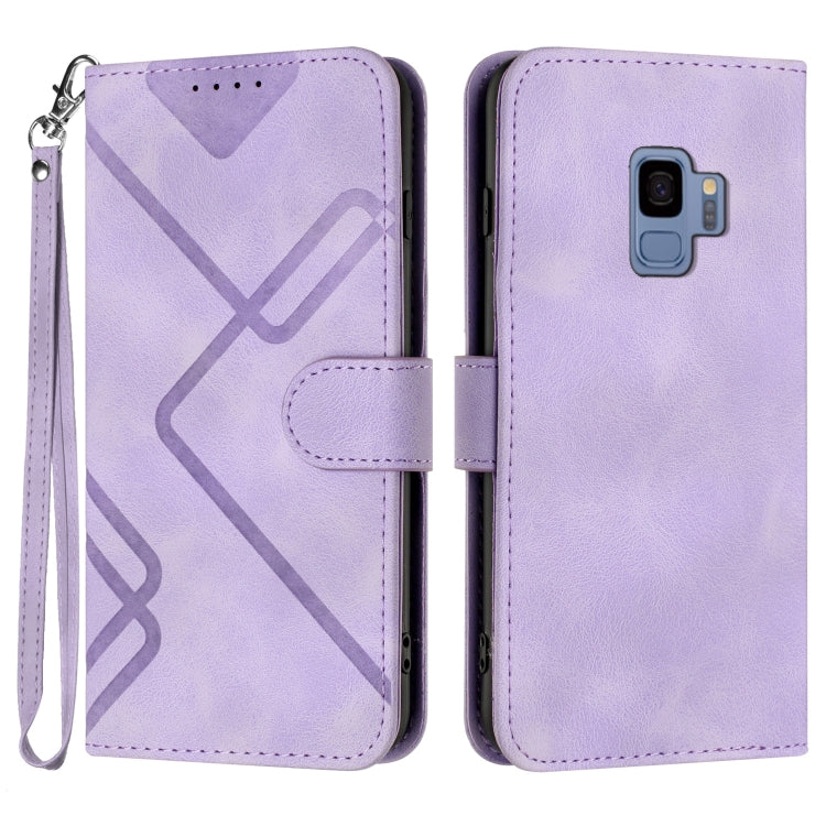 Custodia portafoglio in pelle PU per Samsung Galaxy S9+