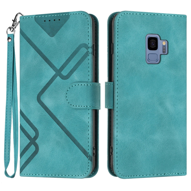 Custodia portafoglio in pelle PU per Samsung Galaxy S9+