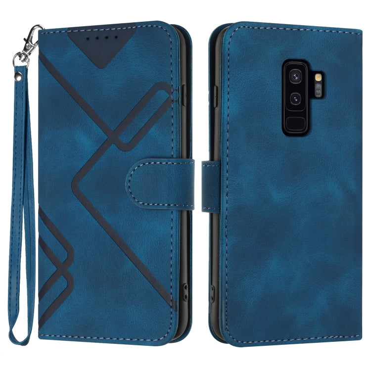Custodia portafoglio in pelle PU per Samsung Galaxy S9+