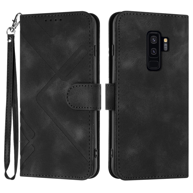 Custodia portafoglio in pelle PU per Samsung Galaxy S9+
