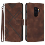 Custodia portafoglio in pelle PU per Samsung Galaxy S9+