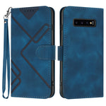 Custodia portafoglio in pelle per Samsung Galaxy S10+