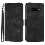 Custodia portafoglio in pelle per Samsung Galaxy S10+