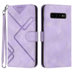 Custodia portafoglio in pelle per Samsung Galaxy S10+