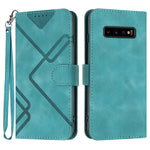 Custodia portafoglio in pelle per Samsung Galaxy S10+