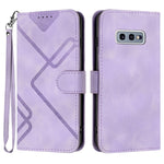Custodia portafoglio in pelle per Samsung Galaxy A40