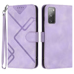 Custodia portafoglio in pelle per Samsung Galaxy S20 FE