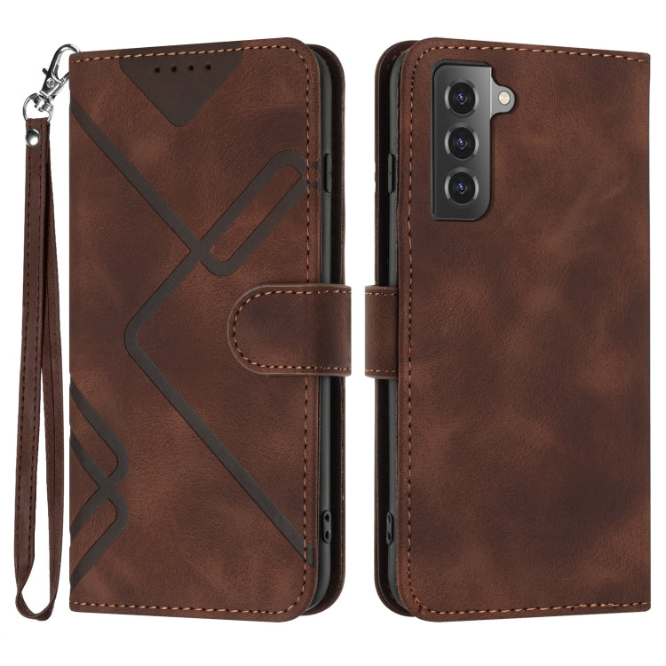 Custodia portafoglio in pelle per Samsung Galaxy S21 5G