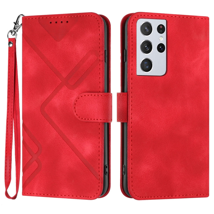 Custodia portafoglio in pelle per Samsung Galaxy S21 5G