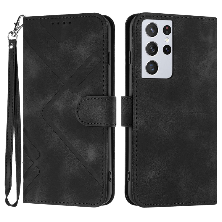 Custodia portafoglio in pelle per Samsung Galaxy S21 5G