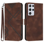 Custodia portafoglio in pelle per Samsung Galaxy S21 5G