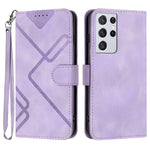 Custodia portafoglio in pelle per Samsung Galaxy S21 5G