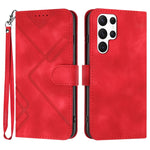 Custodia portafoglio in pelle per Samsung Galaxy S22 Ultra