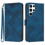 Custodia portafoglio in pelle per Samsung Galaxy S22 Ultra