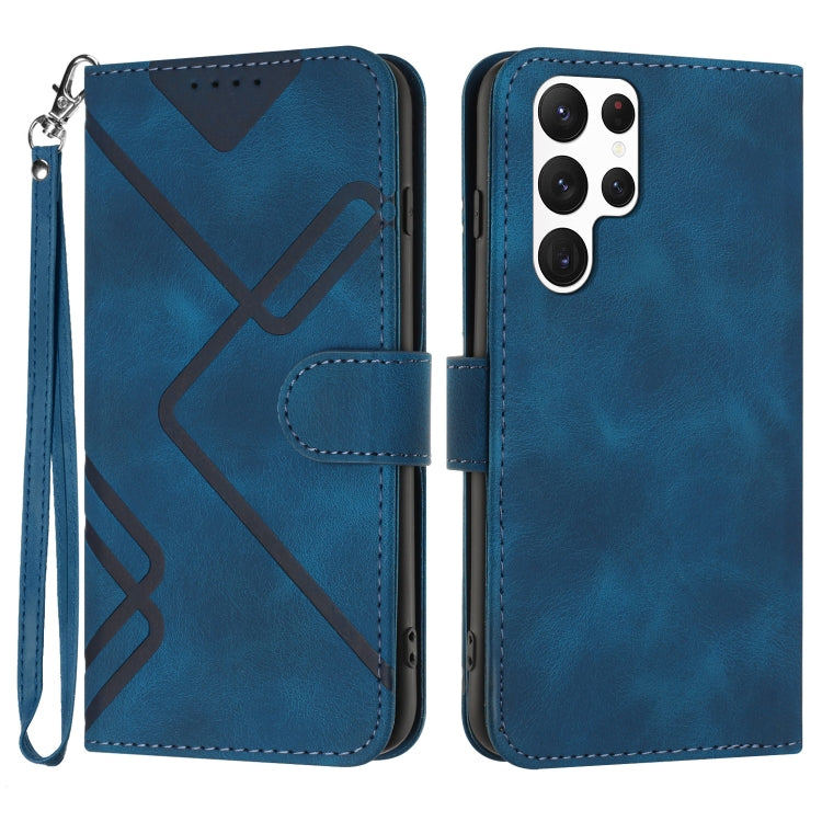 Custodia portafoglio in pelle per Samsung Galaxy S22 Ultra