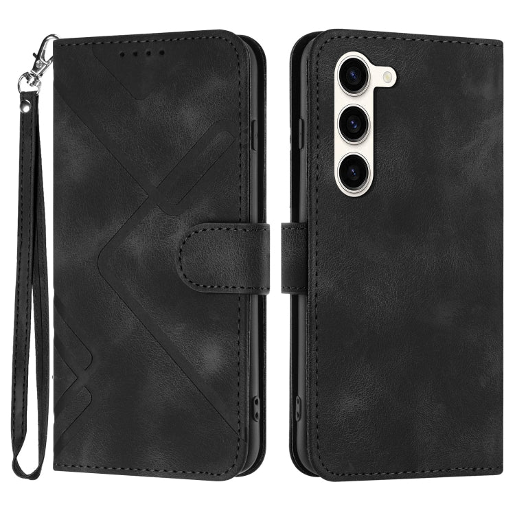 Custodia portafoglio in pelle per Samsung Galaxy S23+ 5G