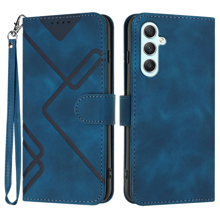 Custodia portafoglio in pelle per Samsung Galaxy A55 5G