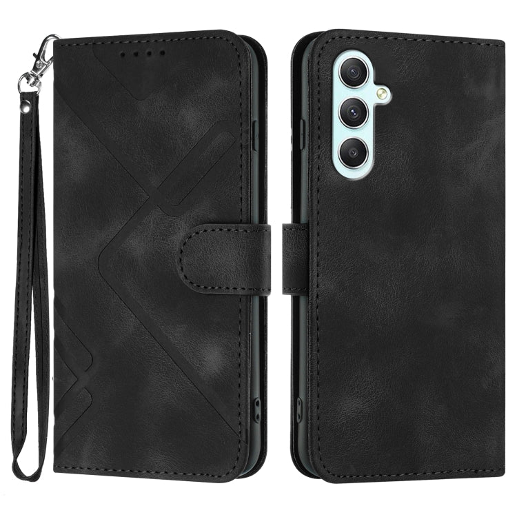 Custodia portafoglio in pelle per Samsung Galaxy A55 5G