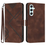 Custodia portafoglio in pelle per Samsung Galaxy A55 5G