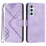 Custodia portafoglio in pelle per Samsung Galaxy A55 5G