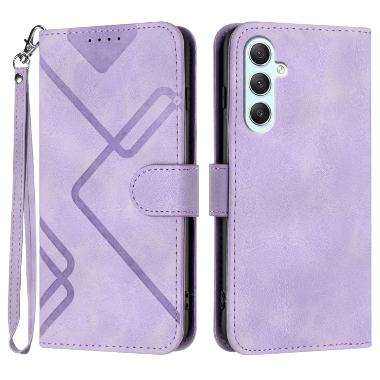 Custodia portafoglio in pelle per Samsung Galaxy A55 5G